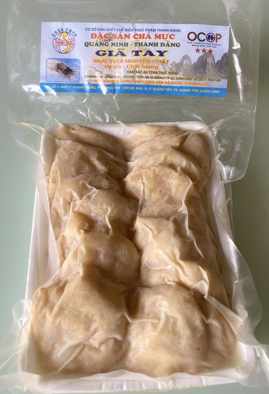 Chả mực giã tay Thanh Đãng (500gr)